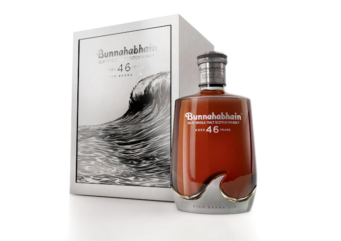Bunnahabhain releases oldest ever single malt in tribute to the 'Gaelic God of the Sea': 8th July, 2017