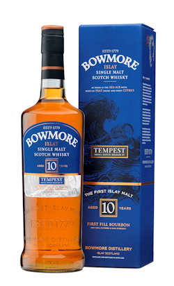 Bowmore Tempest 4 bottle and outer