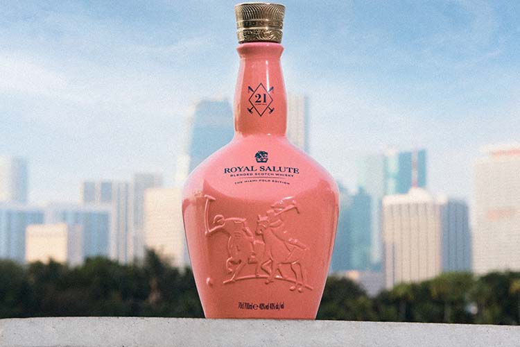 Welcome To Miami! Revel In A Glamourous Moment With The New Royal Salute 21 Year Old Miami Polo Edition