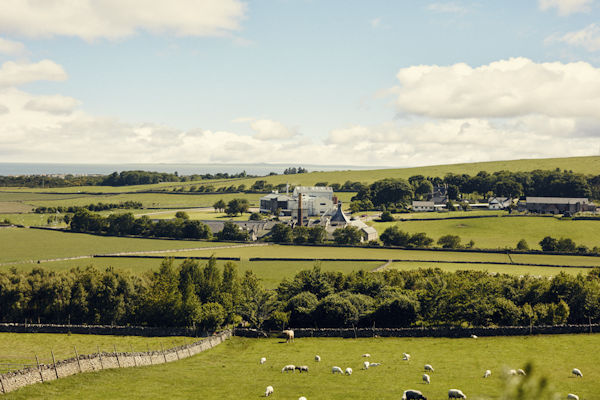 A photo of the Blair Athol Distillery in Pitlochry