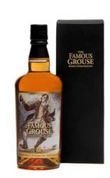 A limited edition bottle of The Famous Grouse