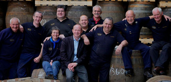 The Glengoyne Distillery Production Team