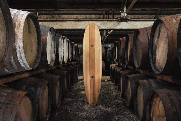 Glenmorangie takes to the waves: Whisky casks reimagined as limited edition handmade wooden surfboards