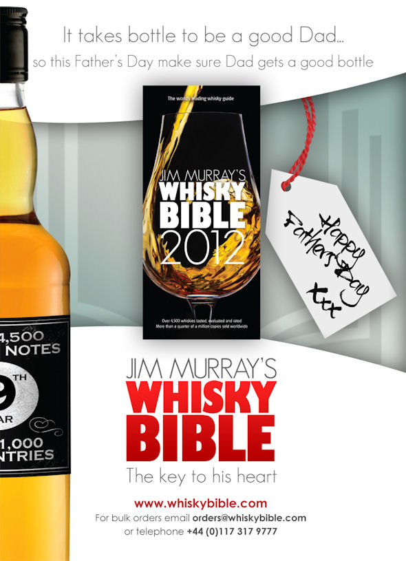 Jim Murray's Whisky Bible 2012 - Stock up for Father's Day - 21st May, 2012