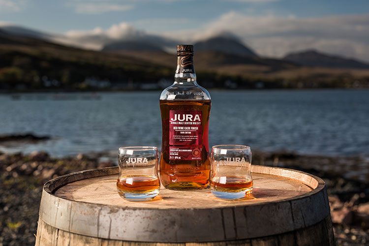 Jura Whisky releases the new Jura Red Wine Cask Finish