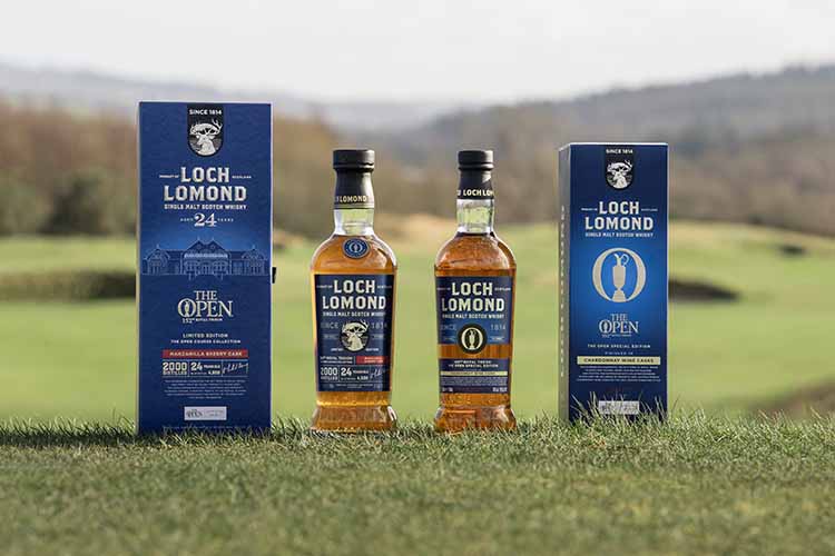 Loch Lomond Whiskies introduces two new single malt whiskies to celebrate The Open  


