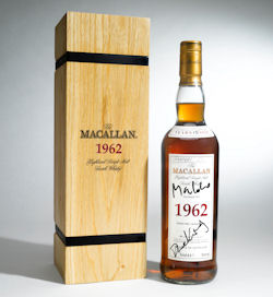 The Macallan Set To Auction 1962 Bottle For Skyfall Charity