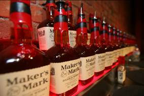 Bottles of Maker's Mark