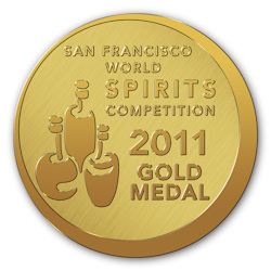 Gold medal at the San Francisco World Spirit Competition