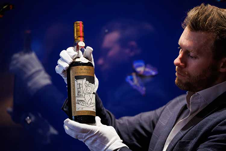NEW AUCTION RECORD FOR ANY BOTTLE OF WHISKY: Bottle of The Macallan 1926 Sells for £2.2 Million
