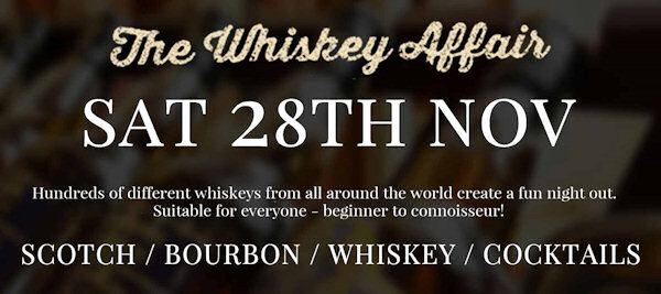 The Whiskey Affair: New event debuts in London this November