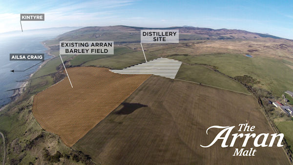 Plans for the new Arran Distillery