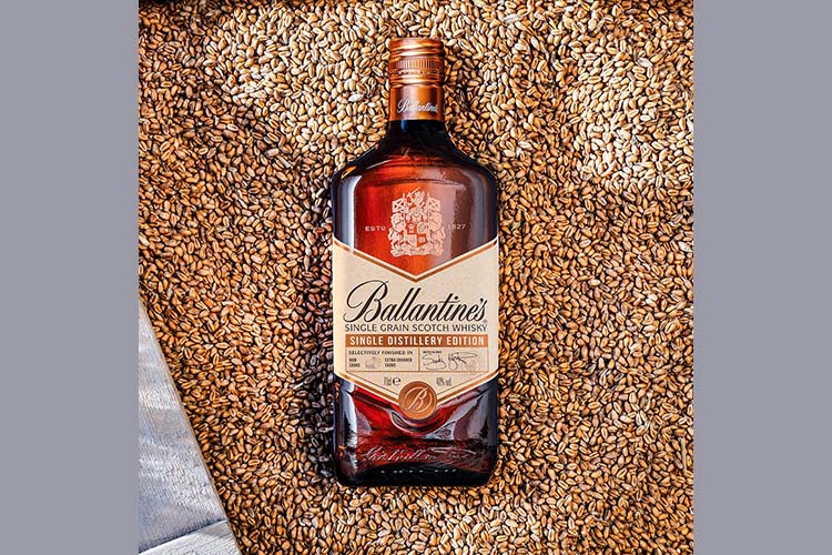 Ballantine’s Unveils Its First Ever Single Grain Whisky With Double Cask Finish