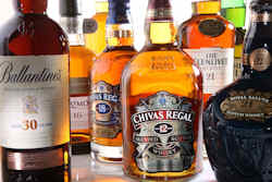 Chivas Brother aged scotch whisky range. Strong year for Chivas Brothers
