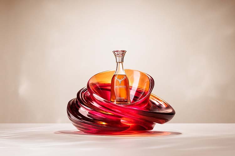 Exceptionally rare 49 YO Single Malt Whisky from The Dalmore, co-created with Zaha Hadid Architects, sells for £93,750 ($117,400)