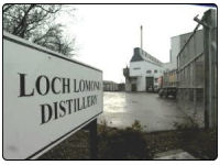 A photo of the Loch Lomond Distillery in Alexandria, Dunbartonshire