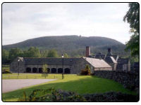 A photo of the Royal Lochnagar Distillery in Aberdeenshire.