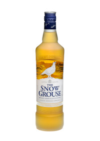 A bottle of The Snow Grouse