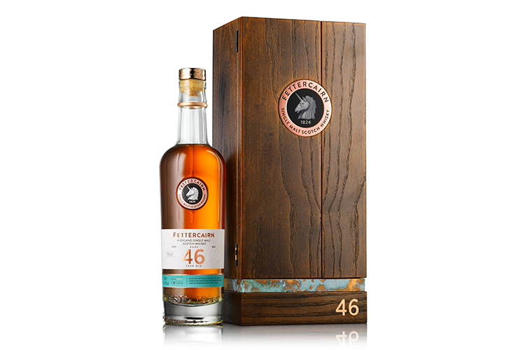 Rare Fettercairn 46 Years A Celebration Of Ageing Excellence. Showcases the distillery's rare maturing stock
