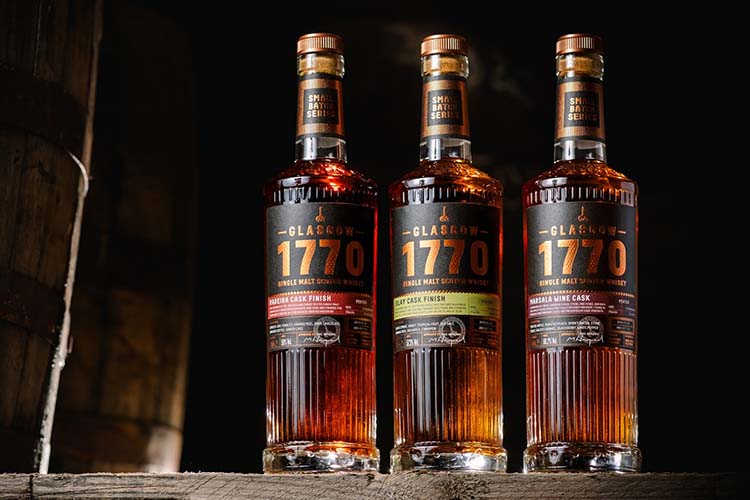 Glasgow 1770 Unveils Trio Of Peated Single Malt Whiskies For Autumn 2024