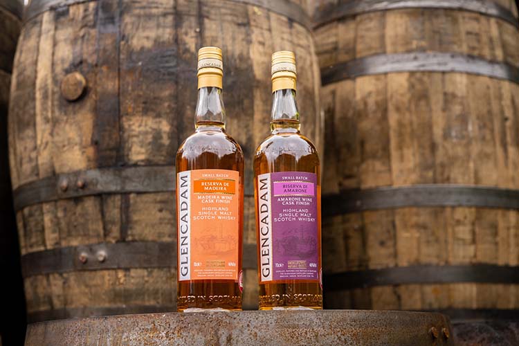 Glencadam Distillery extends innovative cask finish collection with a duo of new expressions