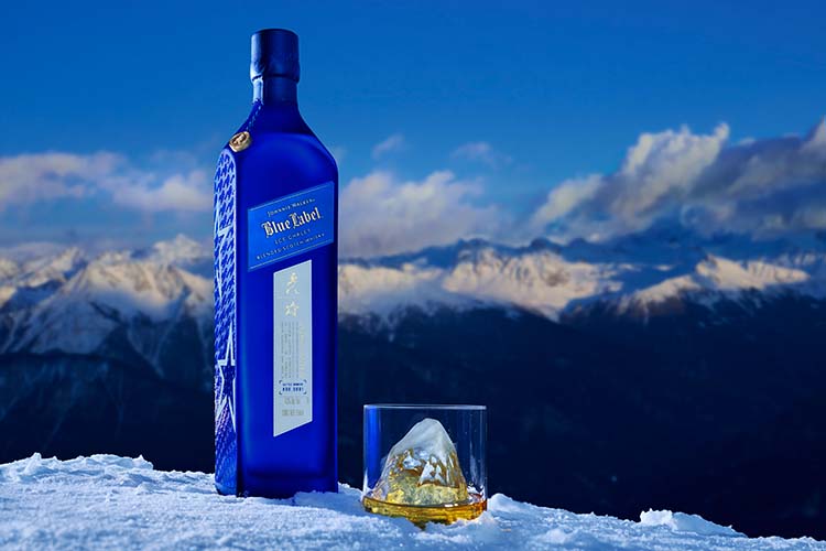 Johnnie Walker Princes Street Transforms Into The World Of Après-Ski For The Launch Of Johnnie Walker Blue Label Ice Chalet