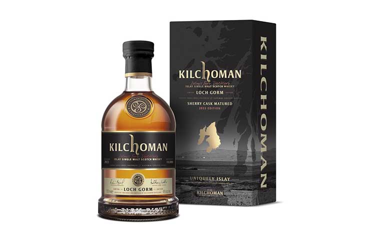 Kilchoman launch Loch Gorm 2023 Limited Edition Release: 22 casks, distilled minimum of 8 years.
