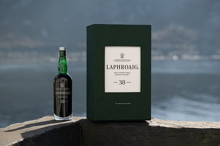 Laphroaig Unveils 38-Year-Old Single Malt: The Second Edition From The Archive Collection Laphroaig Unveils 38-Year-Old Single Malt: The Second Edition From The Archive Collection
