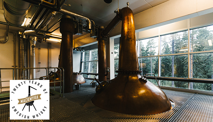 Mackmyra Svensk Whisky turns 20, Sweden's first ever single malt whisky distillery