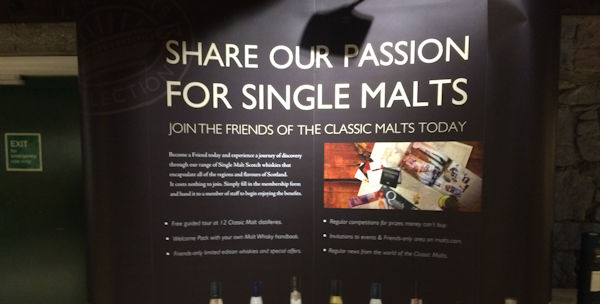 Share our passion for Single Malts