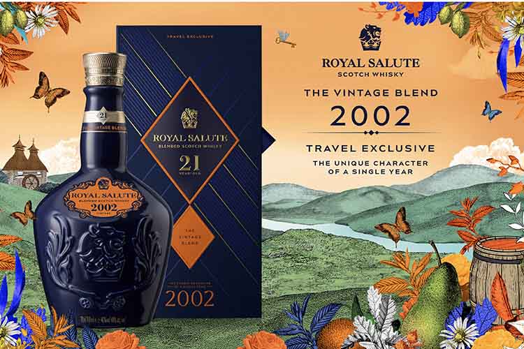 Chivas Brothers Royal Salute Marks A Golden Year With Inaugural 2002 Release From First Ever Vintage Scotch Collection