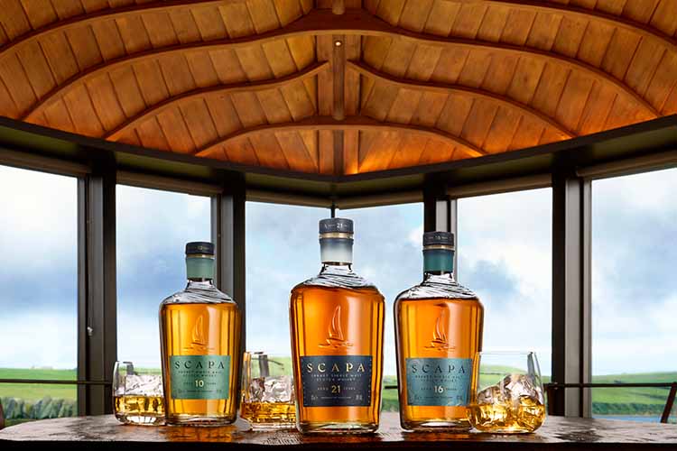 Scapa Unveils New Signature Range And A Fresh New Look. Introducing Scapa’s first-ever collection of aged Orkney Island single malts