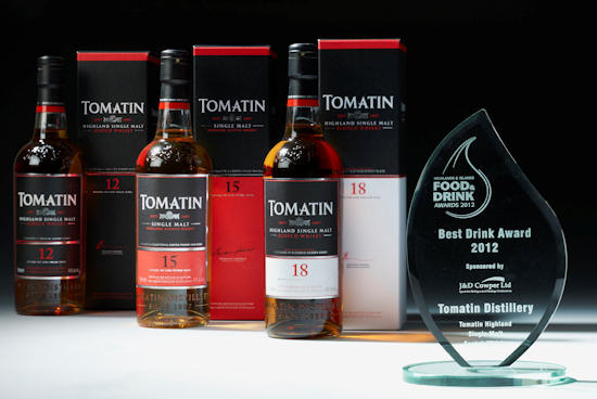Tomatin Food and Drink Award 2012 - Highland and Islands