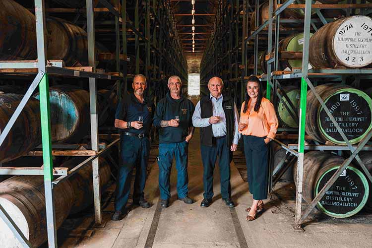 Tomintoul Distillery marks 60 years with team spirit spanning generations Tomintoul Distillery marks 60 years with team spirit spanning generations