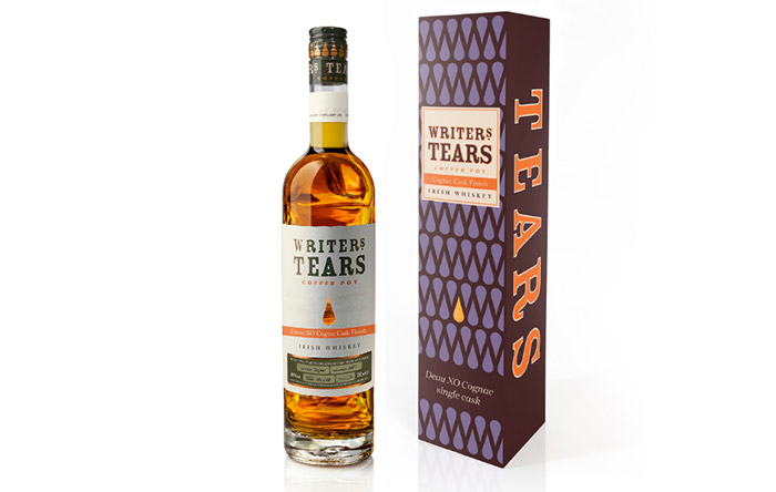 New Irish Whiskey With A French Connection Writers' Tears Copper Pot Deau XO Cognac Cask Finish